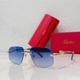 Designer imposter sunglasses for men Leopard Cartier CT0281O CR211