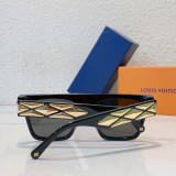 Polarized fake fake sunglass Square L^V Z1990W SLV199