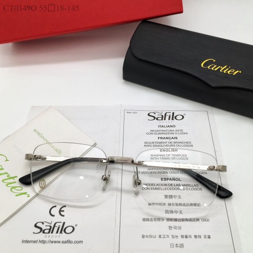 Cartier Eyeglass Optical Frames CT0349O FCA277