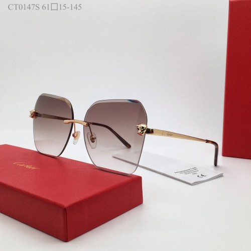 Replica Faux Sunglasses Dummy Cartier CT0147O CR218