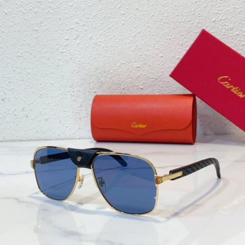 Cartier Wood Polarized sunglasses men CR040