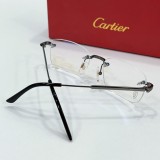 Stylish men’s rimless fake optical glasses online Cartier FCA302