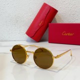 Round knockoff shadeses For Men Cartier CR036