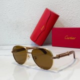 Cartier Men knockoff shadeses Wooden CR080