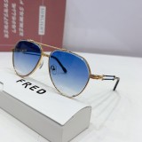 FRED Men Premium Gold-Trimmed knockoff shadeses 2024 Summer SFDO05
