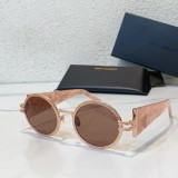 Faux Sunglasses Round YSL Yves saint laurent pink