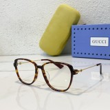 GUCCI tortoiseshell pattern eyeglasses frame - img_006