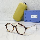GUCCI tortoiseshell square optical glasses