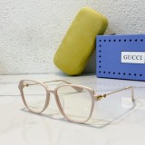 GUCCI clear squared eyeglasses frame - img_002