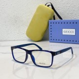 GUCCI blue frame eyeglasses