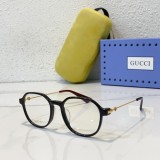 GUCCI classic black rectangular optical glasses