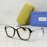 GUCCI black and gold trim eyeglasses frame - img_005