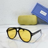 GUCCI bold yellow lens fashion sunglasses - img_004