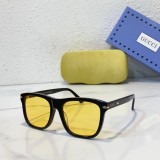 GUCCI bold yellow lens fashion sunglasses