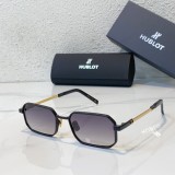 Designer Hublot sunglasses with sleek black frames H012O