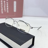 Chic black eyeglasses with contemporary design detailing