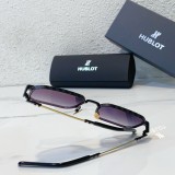 Hublot sports eyewear with durable black frames H012O