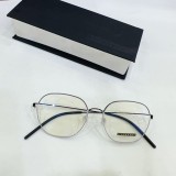Stylish stack of avant-garde eyeglasses showcasing variety FLB002