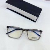 Classic black eyeglasses with a modern twist 1047