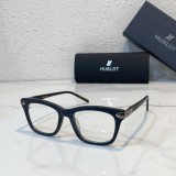Chic black Hublot eyeglasses showcasing timeless design H024O