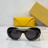 LOEWE LW40120 Classic Black Cat-Eye Sunglasses