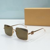loewe LW40106U Designer Sunglasses Gold Frame