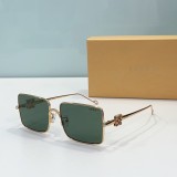 loewe LW40106U Classic Designer Sunglasses Green Tint