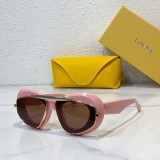LOEWE LW40120 Fashion-forward Pink Sunglasses