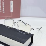 c6 Side View of Clear lindberg AMOLD Eyeglasses