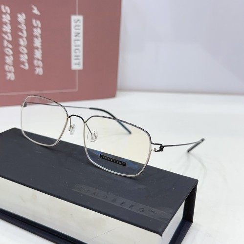 Avant-Garde Minimalist Eyeglasses - LINDBERG Collection FBL010