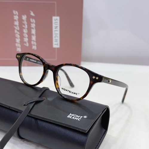 Mont blanc replica frames with clear lenses mb0255o