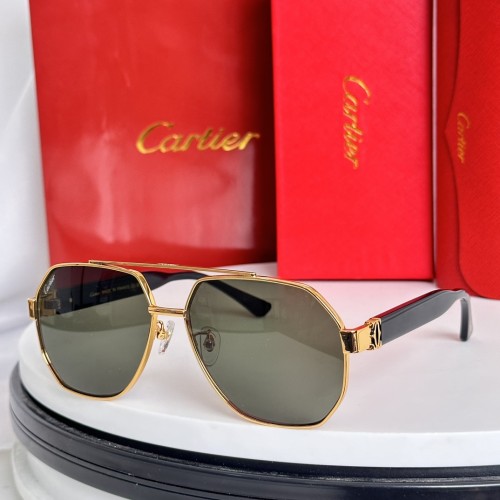 Shop Polarized Hiking Sunglasses dupe cartier CT9664S
