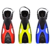 Professional adult soft Silicone rubber adjustable scuba and diving swimming fins flippers