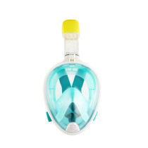 180° Full Face Scuba Snorkel Diving Mask Anti-Fog Anti-Leak Full Face Mask(with Camera Mount)