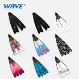 Wave freediving fins