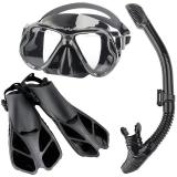 Snorkeling Sambo diving mask fins snorkel set