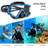 WithingU three lens unisex deep scuba diving mask