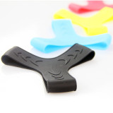 1 Pair Elastic Soft Silicone Scuba Diving Fins Keeper Swimming Snorkeling Foot Flippers Gripper Straps Accessory