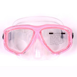 Silicone Strap Tempered Glass Lenses Scuba Diving Mask