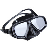 Silicone Strap Tempered Glass Lenses Scuba Diving Mask