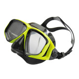 Silicone Strap Tempered Glass Lenses Scuba Diving Mask