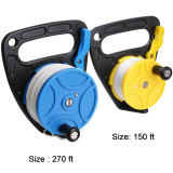 Lightweight Diver Accessories Multi-purpose Durable Safety Scuba Dive Reel