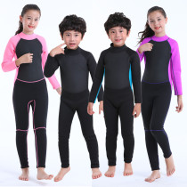 Kids 2.5mm Neoprene Long Sleeve Scuba Diving Wetsuit For Boys Girls