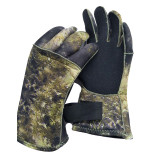 3MM Neoprene SCR Durable Anti-skidding Camouflage Diving Gloves