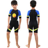 Kids 2mm Neoprene Shorty Diving Wetsuit Swim Suit