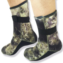 3mm Neoprene Camouflage Thicken Durable And Non-slip Diving Shoes Socks