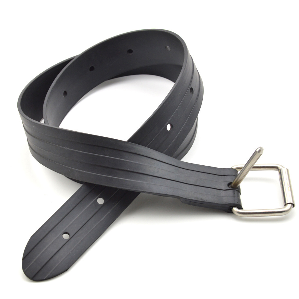 Freediving Technology Diving Rubber Weight Belt Quick Unloading