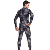 Mens Spearfishing Wetsuit Surfing 3mm Neoprene One Piece Freediving Scuba Diving Suits