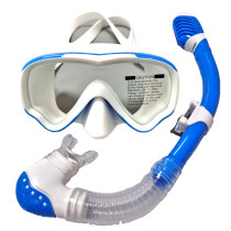 2020 New Small Face Kids Scuba Diving Mask Full Dry Snorkel Set