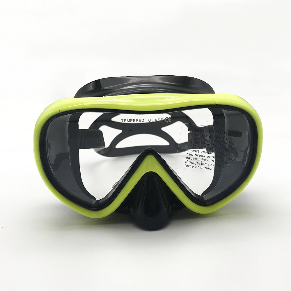 2020 New Silicone Tempered Glass Scuba Diving Mask